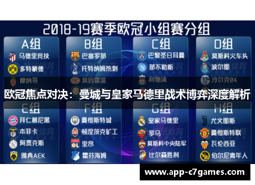欧冠焦点对决：曼城与皇家马德里战术博弈深度解析